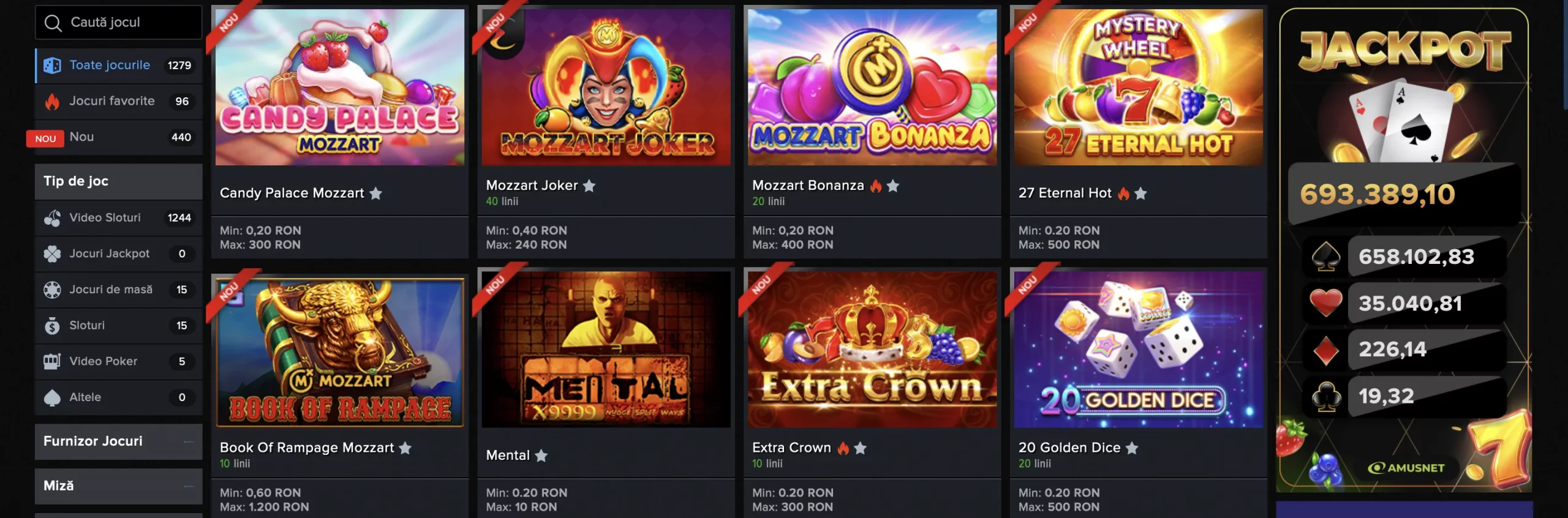Mozzart Casino