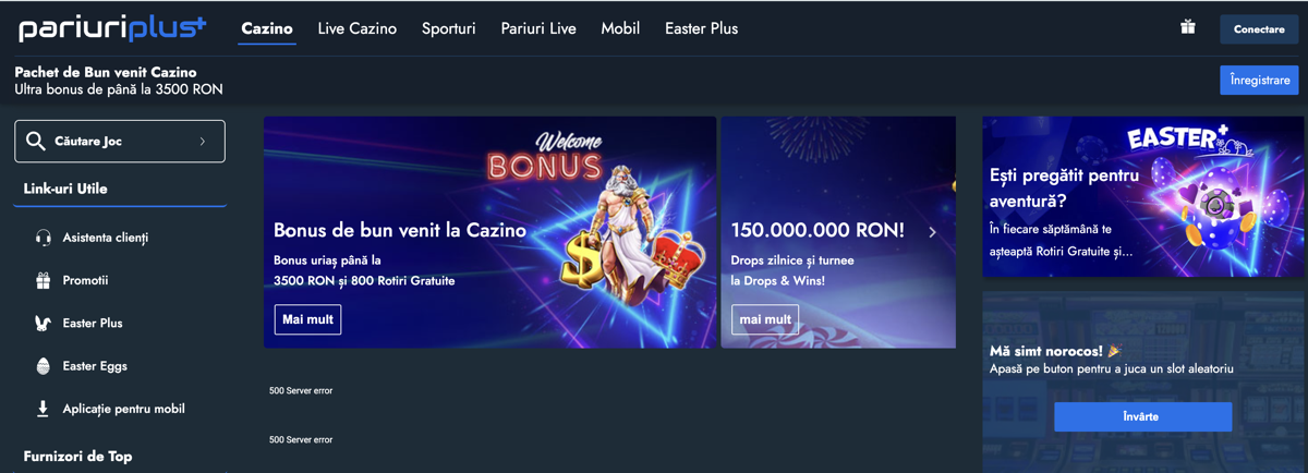 PariuriPlus Casino