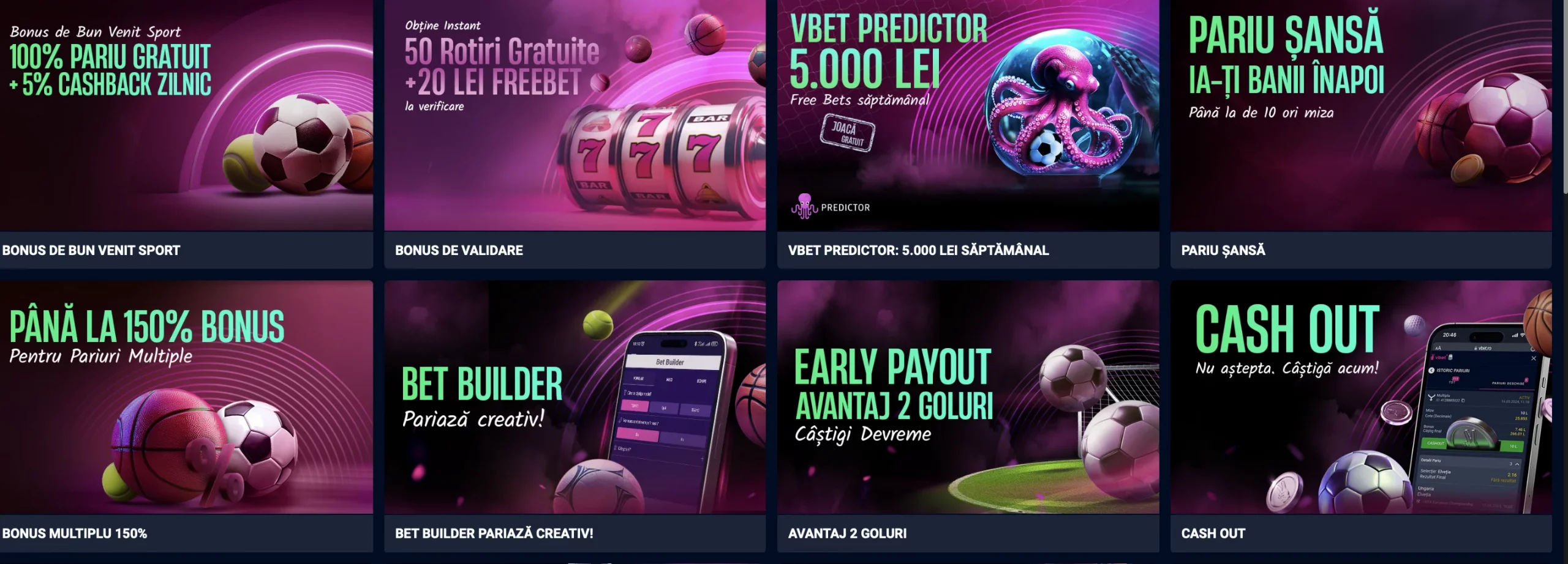 Victory Bet Bonuses