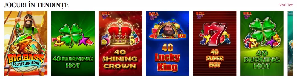sloturi de la Lady Casino