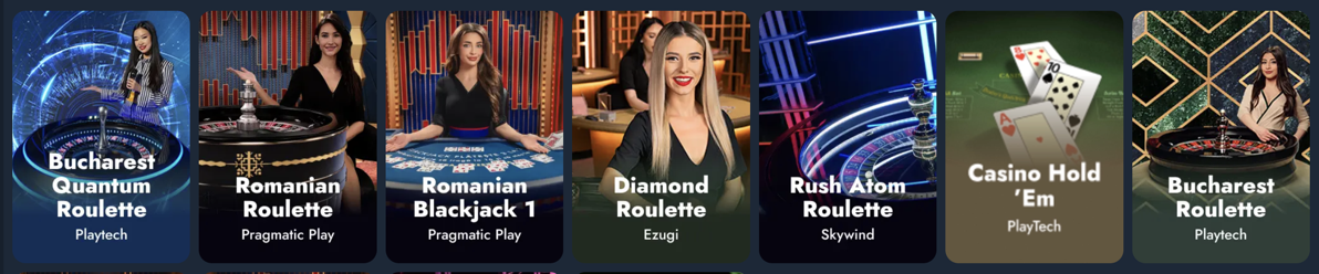 PariuriPlus Live Casino