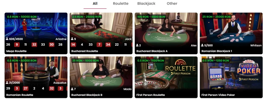 Casino live de la Lady Casino