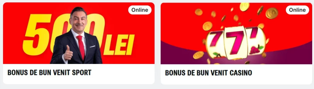 Bonus de bun venit la Superbet Casino