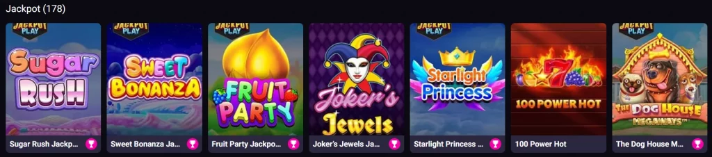 Jackpot Slots Player Casino