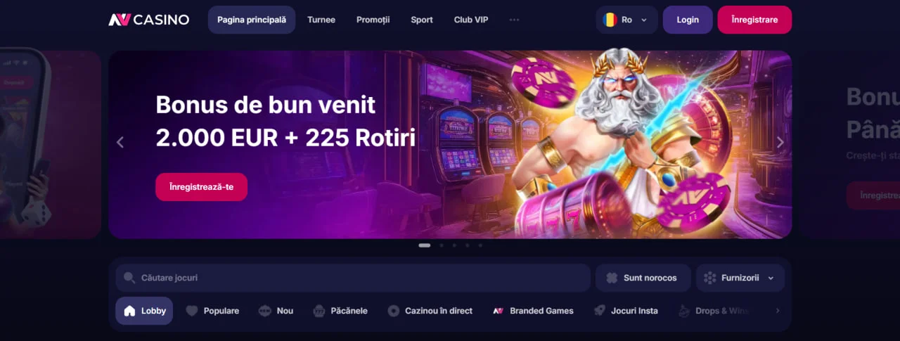 Nv Casino Main Page