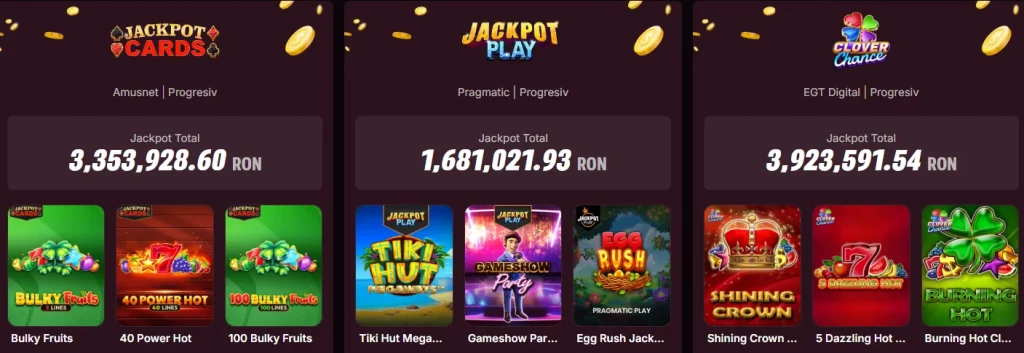 Sloturi cu jackpot Superbet
